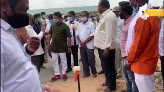 Inaugurated Road construction works worth Rs.7.85 Crore in Mandikal Hobli of Chikkaballapura