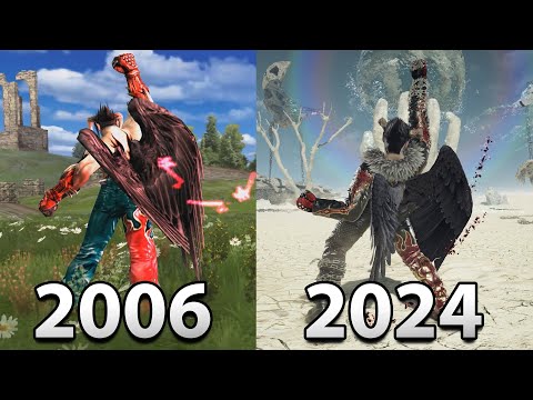Evolution of Devil Jin's Devil Twister Combo (Tekken DR-8)