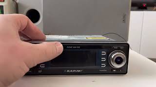 Old school Blaupunkt Rome Nav 55e test video