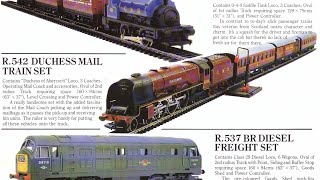 Classic Hornby Train Sets No 9 R542 LMS Duchess Mail Coach Set 1980 \u0026 1981 Running