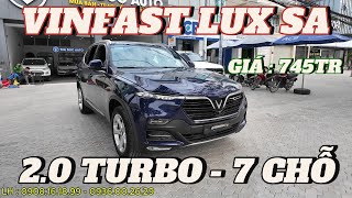 Vinfast Lux Sa 2.0 Turbo Plus SX.2021 Gầm cao 7 Chỗ xe Gia Đình cách âm tốt chạy cực êm