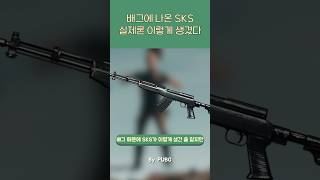 배그에 나온 SKS 실제론 이렇게 생겼다