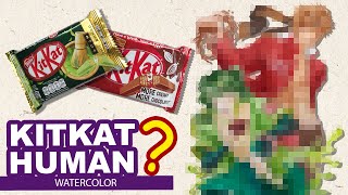 If KitKat were human? | Semi realistic Style | Huta Chan l Original