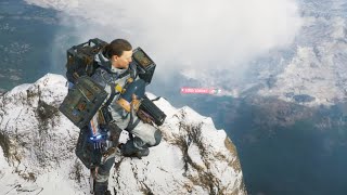 Death Stranding [PS4] Walk across all Map - Free Roam Gameplay