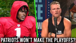 Pat McAfee Reacts To ESPN Analyst Saying Patriots Won't Make The Playoffs