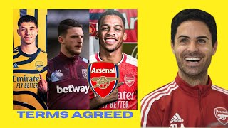 Arsenal AGREEMENT reached with New SIGNING | Declan Rice Arsenal TRANSFER Saga!