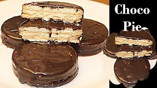 Choco Pie Recipe without Egg | Homemade Choco Pie Recipe without Marshmallows | Choco Pie Ki Recipe