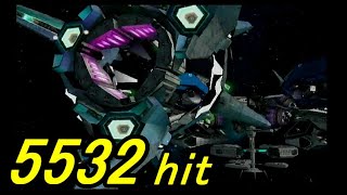 スターフォックスアサルト　ミッション8　ゴールドレベル　5532hit　star fox assault