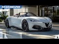 2025 Alfa Romeo Spider Revealed - best modern convertible sports car?