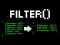 #Python #filter #function is #easy 