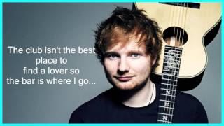 Ed Sheeran - Shape Of You (Lyrics)