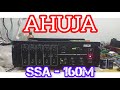 AHUJA SSA-160M MODEL |  PA AMPLIFIER 160W |@vigneshelectronicsaudios6450