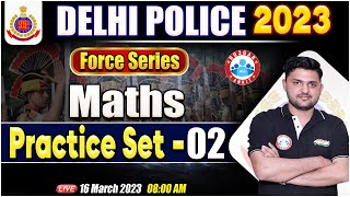 Delhi Police Constable Maths Class | Delhi Police Maths Practice Set 02 | Dp maths by Rahul sir RWA