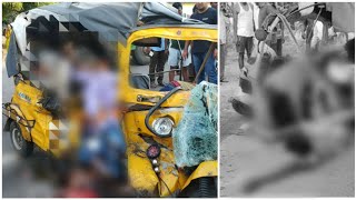 Warangal Mein Khaufnaak Sadak Haadsa, 4 Lost Life In Warangal Road Incident | AHN News