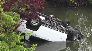 Man drives into Brevard County canal with ex in car, deputies say
