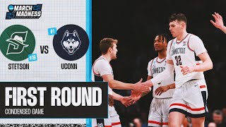 UConn vs. Stetson - First Round NCAA tournament extended highlights