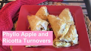 Phyllo Apple and Ricotta Cheese Turnovers/#Recipe283CFF