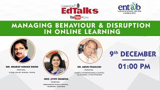 Managing Behaviour \u0026 Disruption in Online Learning | Webinar For Students \u0026 Educators