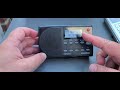 Honorable mention AM FM HD Radio Sangean HDR-14 portable receiver