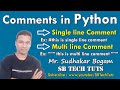 Comment Statements in Python | How to write comments in Python | Python Programming | in Telugu