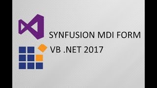 VB Net & Syncfusion 02 - Create MDI Form