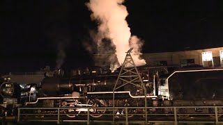 京都鉄道博物館ナイトミュージアム　夜の梅小路にハチロク登場！　2021.12.11