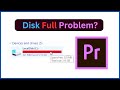 Clean up cache files created from Adobe Premiere Pro and Free up Disk Space of PC