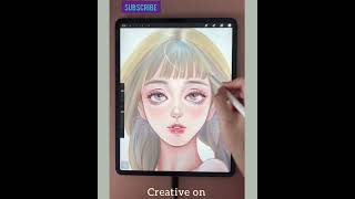 Satisfying Digital Art For Relax! Creative Drawing oniPad tabletAmazing Procreate Art! #47
