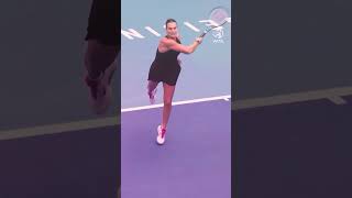 Aryna Sabalenka: The World No.1 and defending Australian Open champ is BACK 🐯 #WTA #Tennis #Shorts