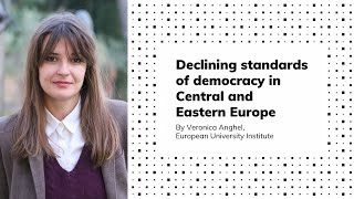 ECPR House Series – Declining standards of democracy in Central and Eastern Europe