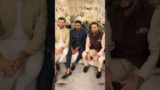 Baber, Shaheen, Shahid Afridi Pictures Shaheen Afridi Wedding #shortvideo #wedding