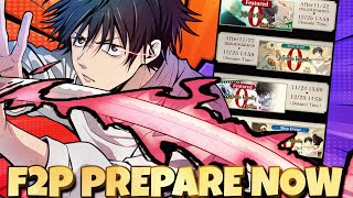 GLOBAL F2P YUTA IS COMING IN 4 DAYS SO THIS TO PREPARE FOR HIM -Jujutsu Kaisen Phantom Parade