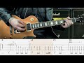 Guns N' Roses - Sweet Child O' Mine - Guitar Tab (remake)  Lesson  Cover  Tutorial