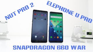 Elephone U Pro vs Smartisan Nut Pro 2 - Speed \u0026 Camera Test