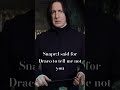 Draco gets in trouble with professor snape