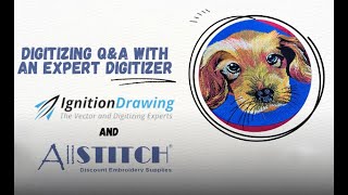 AllStitch Q\u0026A: Digitizing Expert Jesse @IgnitionDrawing Answers Your Questions!