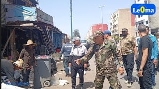 تحرير الملك العمومي و نهاية أشهر جوطية بالدار البيضاء سوق المسيرة بحي مولاي رشيد