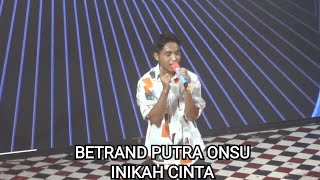 BETRAND PUTRA ONSU - INIKAH CINTA | LIVE AT PAKUWON MALL BEKASI 24-11-2024