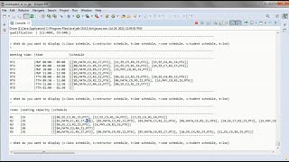 Class Scheduling + Genetic Algorithm + JAVA (prototype project 06 - public version)