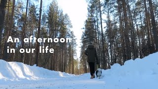 An afternoon in our life in a small town in Finland