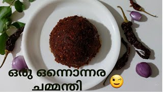 Mulaku Chammanthi | Nadan Chammanthi Recipe| മുളക് ചമ്മന്തി