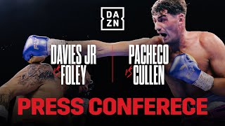 Diego Pacheco vs. Jack Cullen & Robbie Davies Jr vs. Darragh Foley Press Conference Livestream