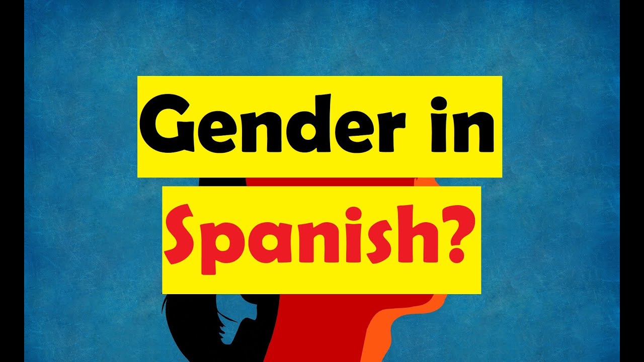 GENDER In Spanish | El Género De Las PALABRAS En Español - Level A1 ...