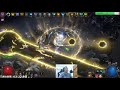 poe3.13 藥娘魔幻飛刃 t18壓力測試通關 pathfinder pathfinder archmage bv vs uber elder