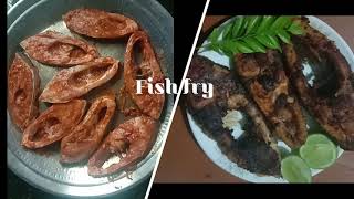 Simple and tasty  Fish fry //தேங்காய்  பாறைமீன்  வறுவல்