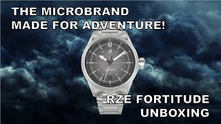 The Microbrand Made For Adventure! - RZE Fortitude Unboxing