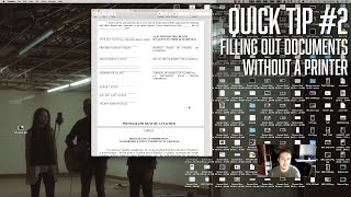 Quick Tip #2 - Signing Documents Without a Printer