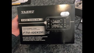 Yaesu FTM-400XDR Unboxing: My first mobile VHF/UHF Ham Radio |16