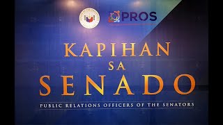 Kapihan sa Senado with Senator Joseph Victor \