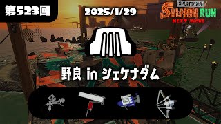 【全ステ野良ノーミス勢】シェケナダム野良ノーミスカンスト濃厚（？）配信！！【スプラトゥーン3/サーモンラン】